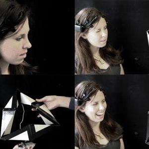 Facial gesture control test with kinetic geometry